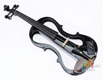 ไวโอลิน ไฟฟ้า (Electric Violin) Black Colur Size 4/4