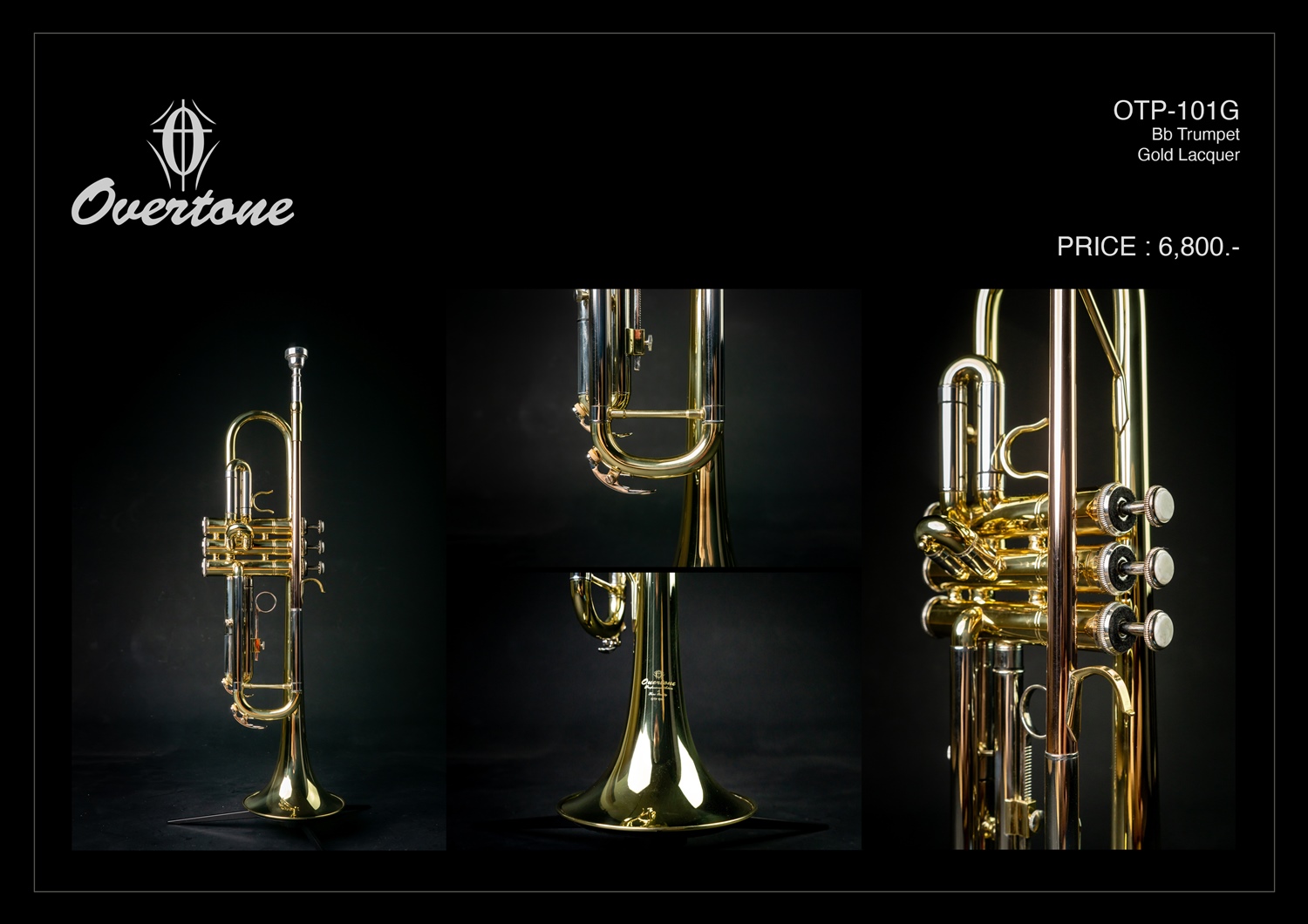 Overtone Trumpet OTP-101G