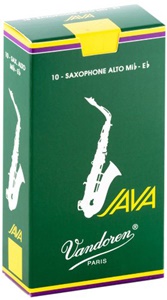 Vandoren Java Saxophone Reeds ลิ้นอัลโตแซกโซโฟน รุ่น จาวากล่องเขียว