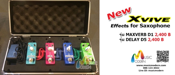 Xvive Effects for Saxophone