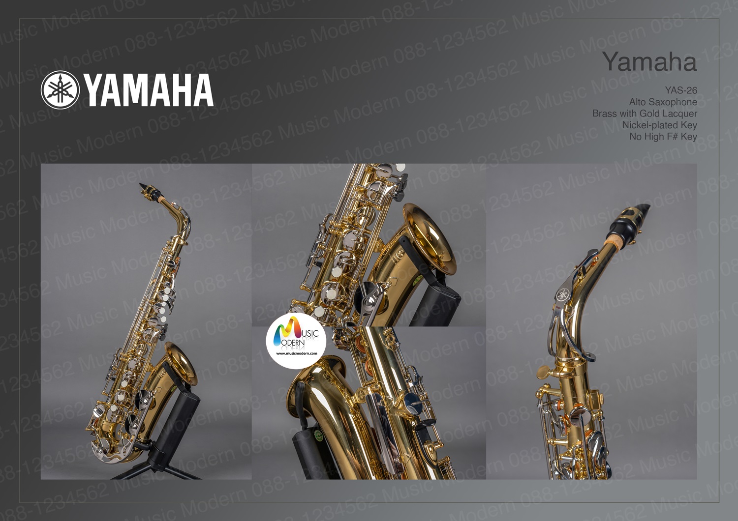 Yamaha Alto Saxophone YAS-26 