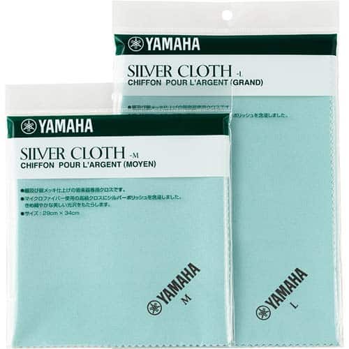 ผ้า Yamaha Silver Cloth (M,L) ทำความสะอาดเครื่องชุบเงิน