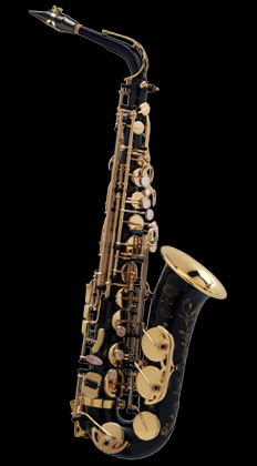 Selmer Super Action 80 Series II E-flat Alto Saxophone Black Lacquer Engraved, Lacquered Keys (NG VO)