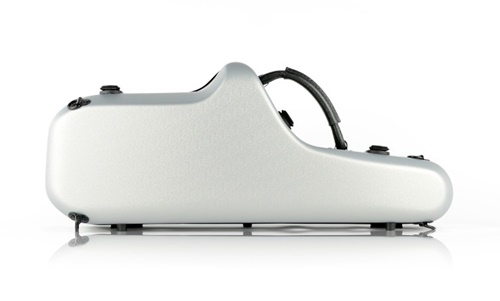 BAM CABINE ALTO SAX CASE - METALLIC SILVER-4011SG