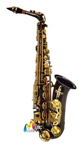 Overtone Alto Saxophone รุ่น  black nickel OSA-201 อัลโตแซกโซโฟน ยี่ห้อ โอเว่อร์โทน รุ่น OSA-201