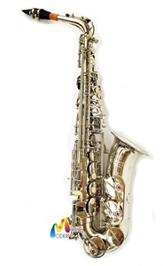 Overtone Alto Saxophone รุ่น silver plate OSA-401 อัลโตแซกโซโฟน ยี่ห้อ โอเว่อร์โทน รุ่น OSA-401