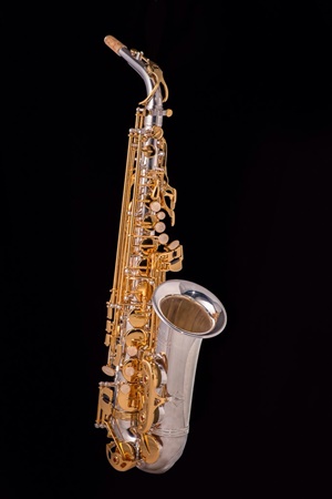 Overtone Alto Saxophone รุ่น silver plate & gold key OSA-501 อัลโตแซกโซโฟน ยี่ห้อ โอเว่อร์โทน รุ่น OSA-501