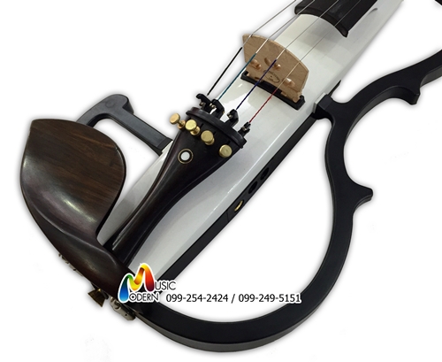 ไวโอลิน ไฟฟ้า (Electric Violin) รุ่น OVE-1WH  Size 4/4