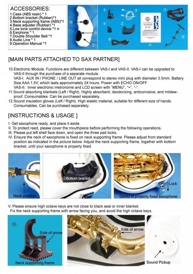vibes sax partner VAS2